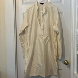 Anita Dongre Cream Casual Button Down Shirt